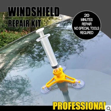 Premium Glass and Windscreen Repair Tool Set for Sealing Cracks and Preventing Further Damage on Car Windscreens