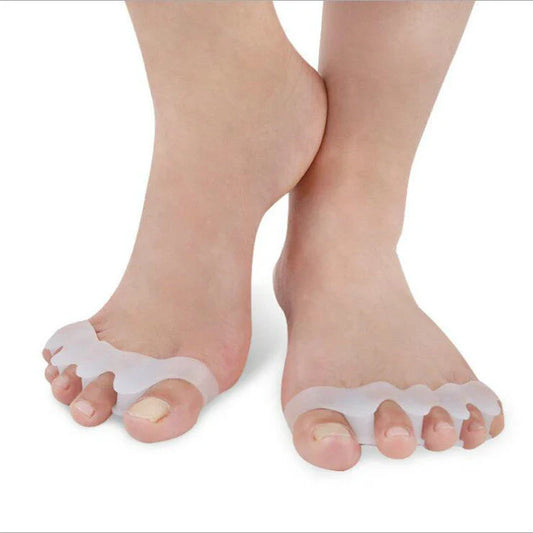 Premium silicone toe corrector for bunions, overlapping toes, and other foot issues