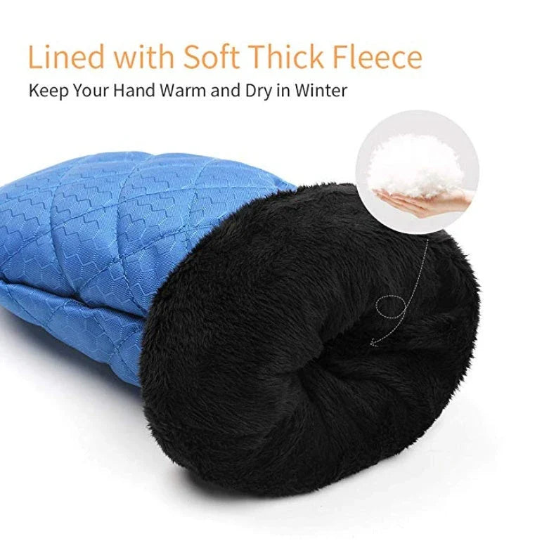 Two premium car ice scrapers with ergonomic handles and unique contoured edges for efficient snow and frost removal