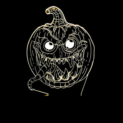 Enchanting pumpkin-shaped lantern with warm LED lights, perfect for Halloween decor and ambience