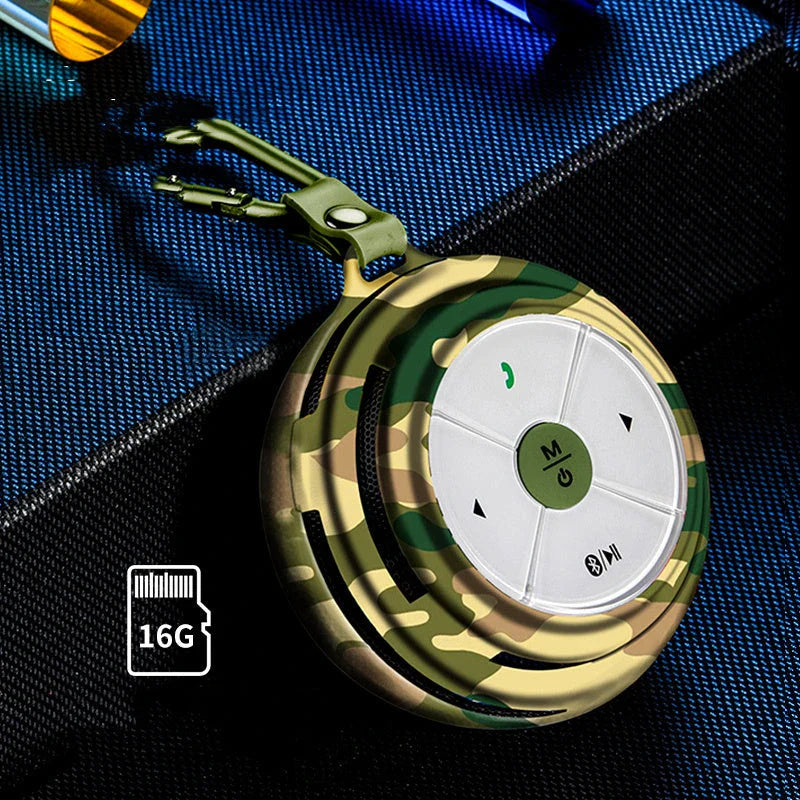 Premium portable Bluetooth speaker with advanced audio processing, durable design, and long-lasting battery life