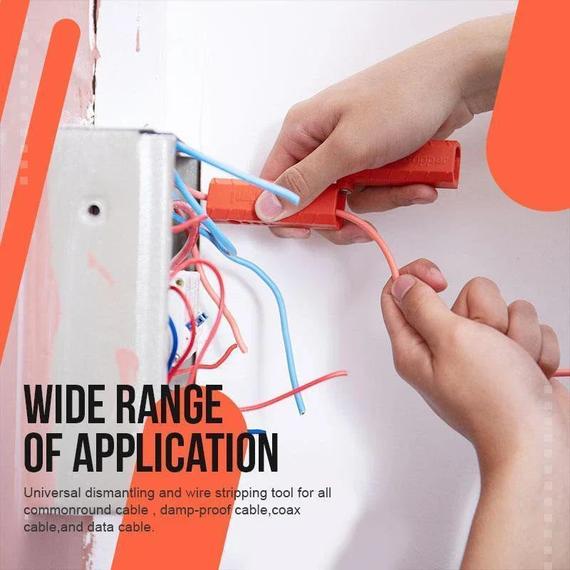 Mintiml™ Premium Universal Cable Stripper Pen - Ideal for Electronics Repairs, Home Renovations, and Tidy Cable Management