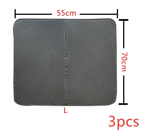 Premium cat litter mats with innovative trapping technology to keep your home clean and tidy