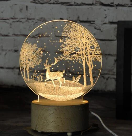 Mesmerizing jellyfish-inspired LED lamp with remote control, creating a serene and calming ambiance in a bedroom or living room