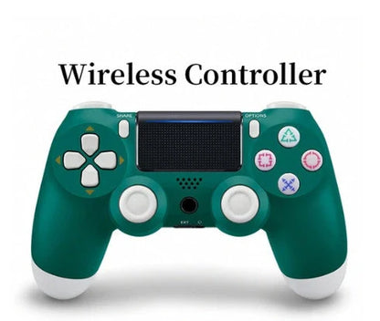 Ergonomic PS4 wireless controller with precise controls, responsive touchpad, and customizable design for an immersive gaming experience