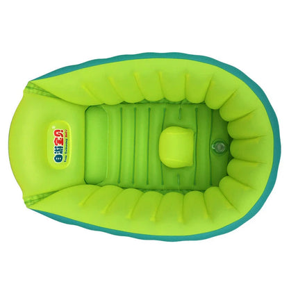 Premium inflatable baby bath tub with sturdy, slip-resistant design for safe and comfortable bathing