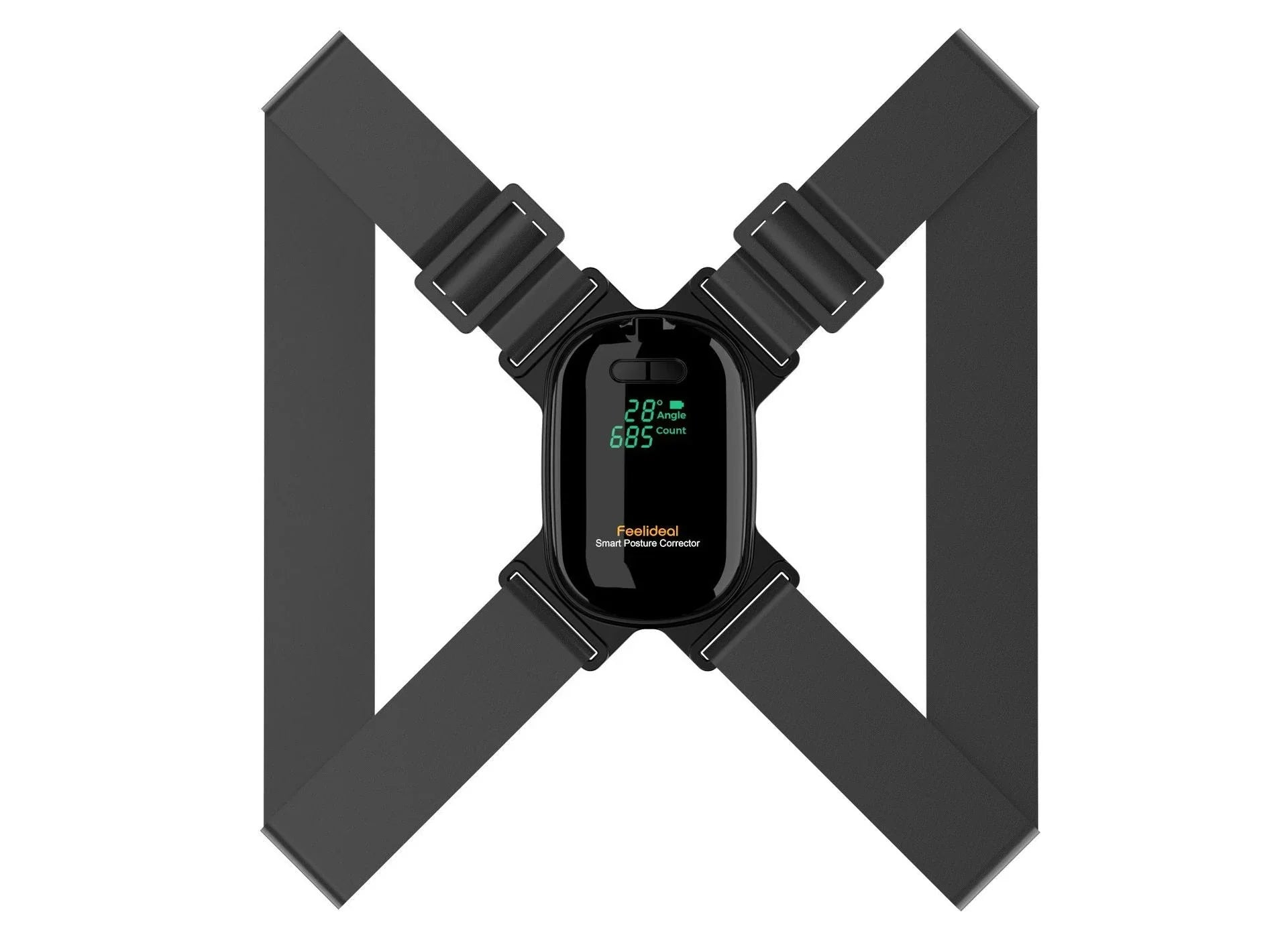 Ergonomic Posture Corrector for Adults and Children, Adjustable Angle Vibration Reminder, Improve Posture and Boost Confidence