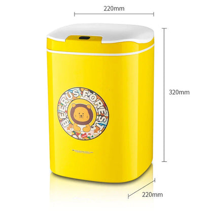 Intelligent Touch-Free Infrared Sensor Bin with infrared automatic sensing, durable PP plastic construction, and sleek design for modern waste disposal