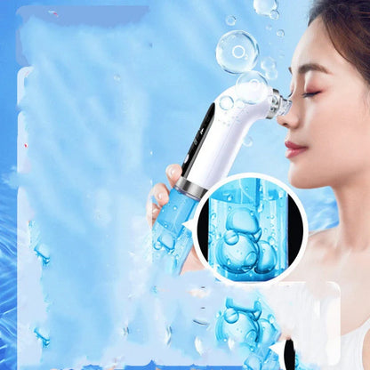 Electric Vacuum Blackhead Acne Pore Cleaner with six probes for professional skin care