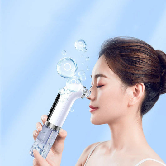 Electric Vacuum Blackhead Acne Pore Cleaner with six probes for professional skin care