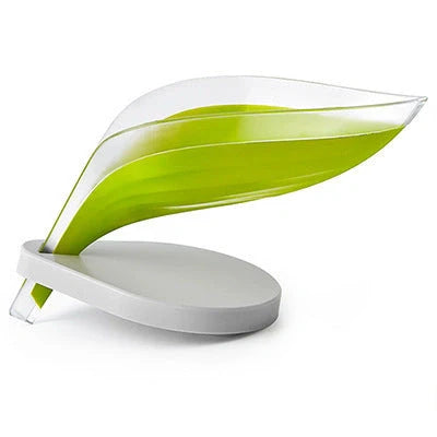 ABS suction cup soap holder and sponge drain box in various colours for kitchen organisation