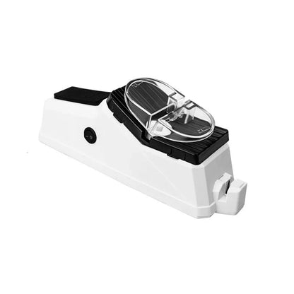 Premium electric knife sharpener with high-powered motor and precision grinding wheels for rapid blade honing