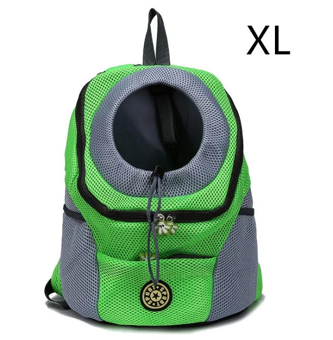 Premium pet carry bag in various colours, featuring breathable mesh panels and reinforced handles for easy transport of your furry companion.