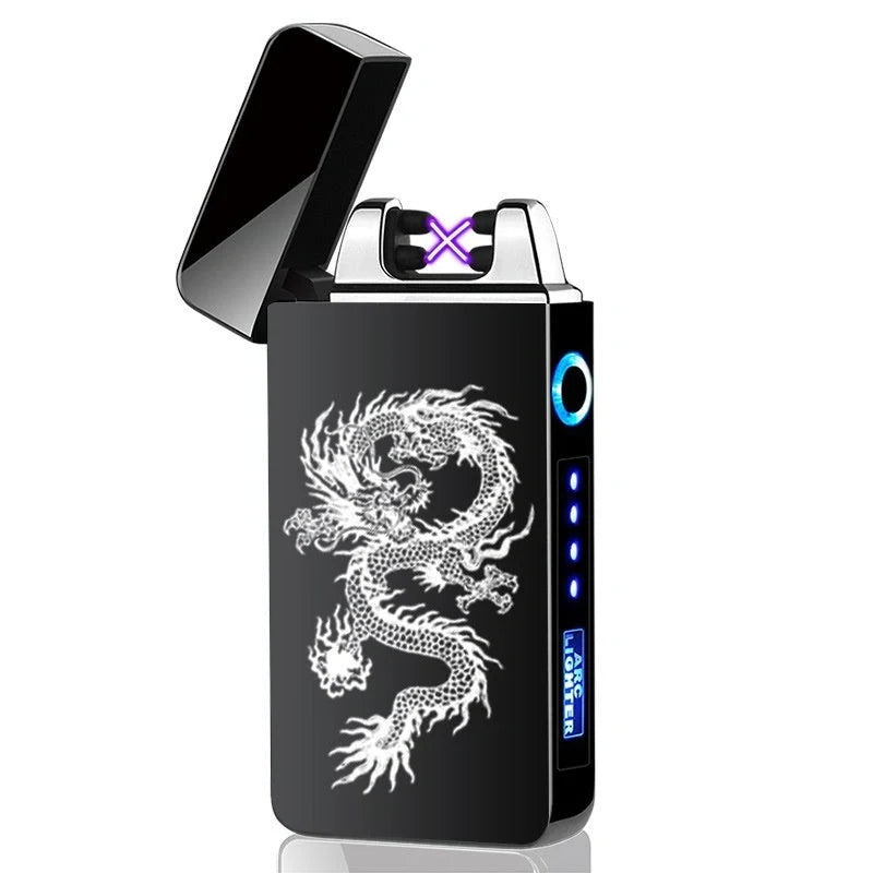 Stylish USB-powered lighter in various colours, featuring a compact and fashionable design for everyday carry