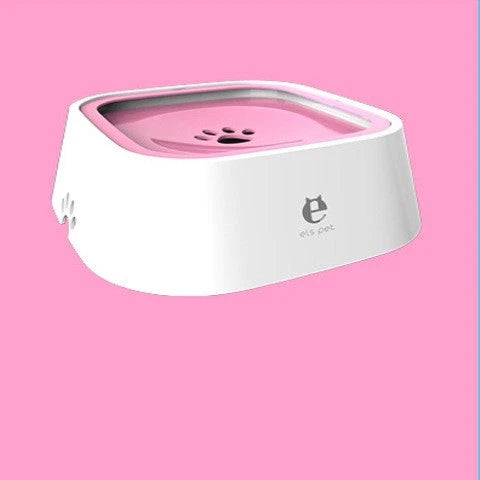 Spill-Proof Floating Pet Water Bowl with Slow Water Intake, Premium ABS & PP Construction, Available in Various Colors and Quantities