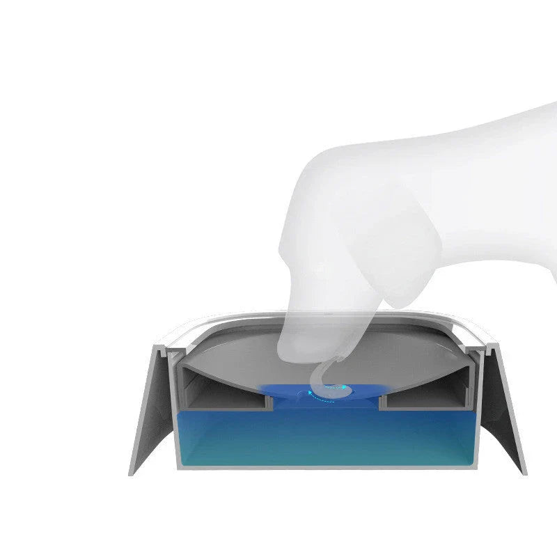 Spill-Proof Floating Pet Water Bowl with Slow Water Intake, Premium ABS & PP Construction, Available in Various Colors and Quantities