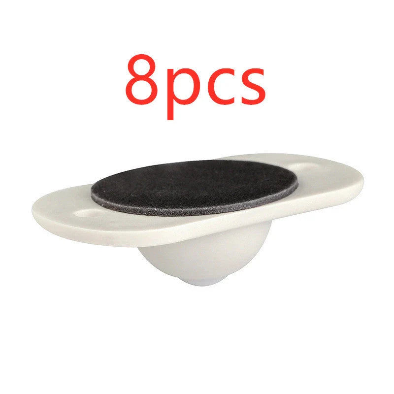 Premium adhesive caster wheels for easy moving of cabinets, drawers, storage boxes and small furniture