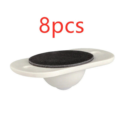 Premium adhesive caster wheels for easy moving of cabinets, drawers, storage boxes and small furniture