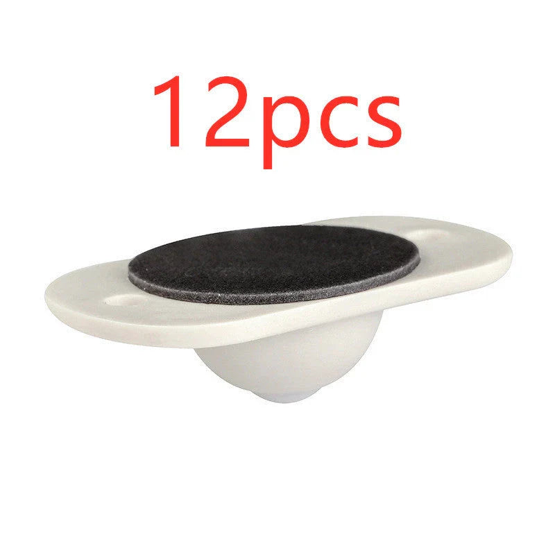 Premium adhesive caster wheels for easy moving of cabinets, drawers, storage boxes and small furniture