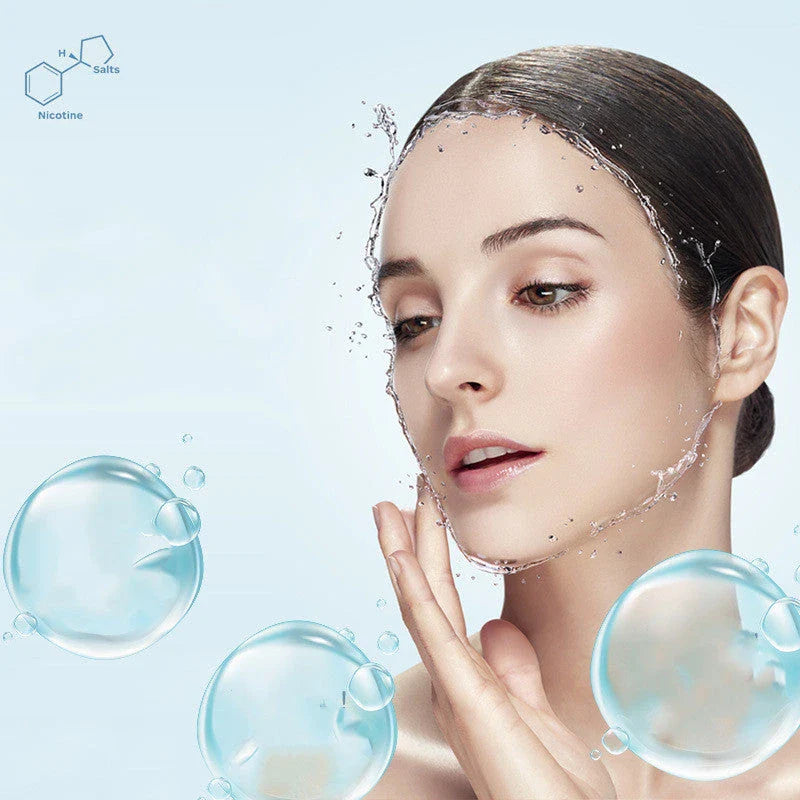 Portable High-Pressure Oxygen Infusion Device for hydrating and revitalising the skin