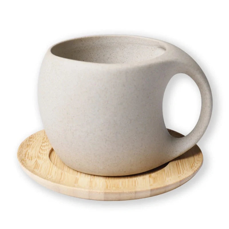 Premium ceramic cold brew teapot set with elegant floral design, including teapot, lid, and bamboo tray