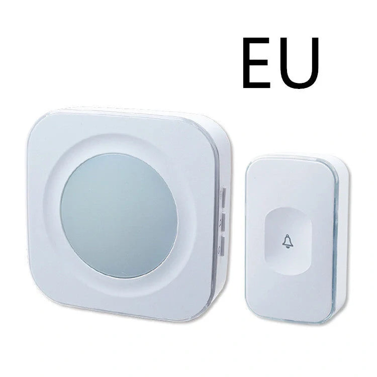 Wireless doorbell with waterproof transmitter and 36 ringtones