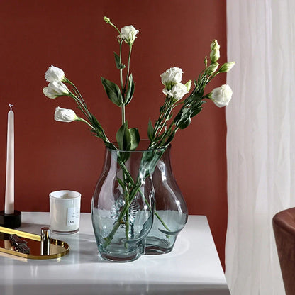 European style character floral vase for table decor