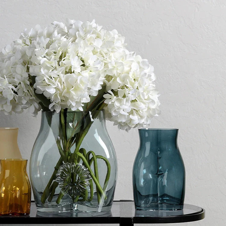 European style character floral vase for table decor
