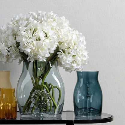 European style character floral vase for table decor