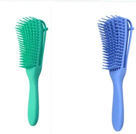 Knotted Haircut Massage Octopus Curling Comb in various colors for detangling and styling hair