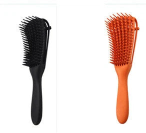 Knotted Haircut Massage Octopus Curling Comb in various colors for detangling and styling hair