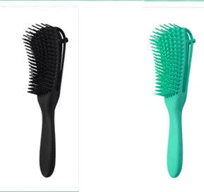 Knotted Haircut Massage Octopus Curling Comb in various colors for detangling and styling hair