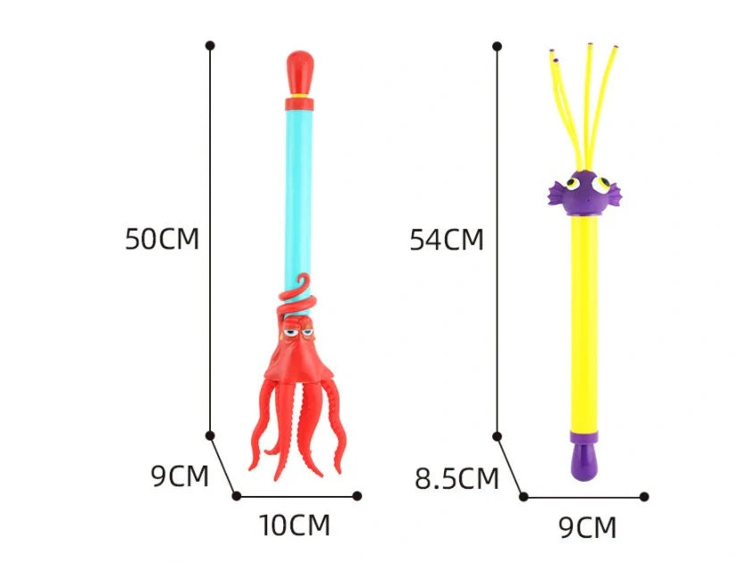 Octopus Water Gun Toys Summer Water Pistol Blaster Shooter for kids outdoor fun