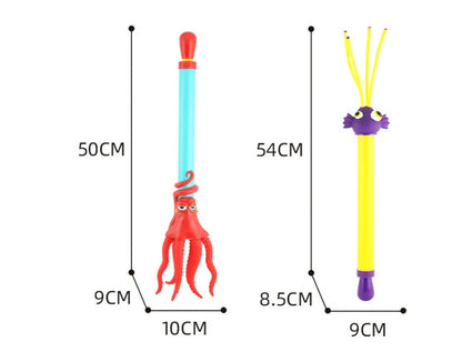 Octopus Water Gun Toys Summer Water Pistol Blaster Shooter for kids outdoor fun