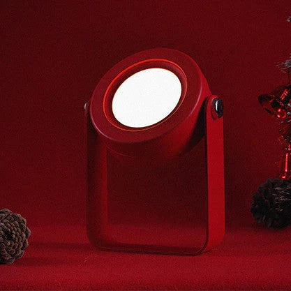 Elegant foldable LED lamp with touch-controlled dimming, rechargeable battery, and modern design for home decor