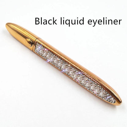 Premium self-adhesive eyeliner and false lash set in various shades