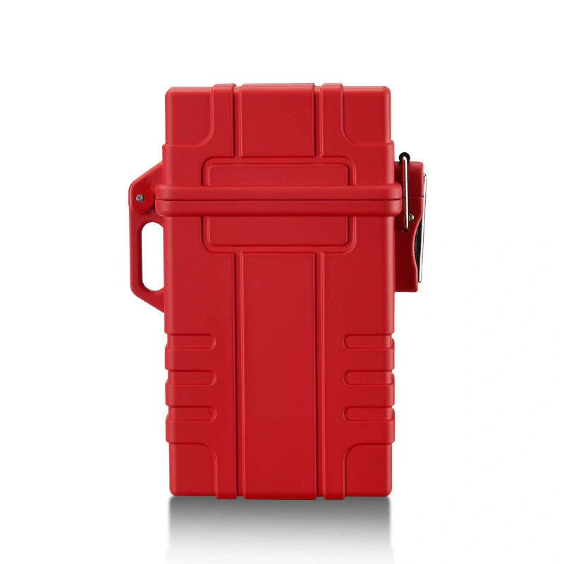 Outdoor portable sealed waterproof cigarette lighter in various colours