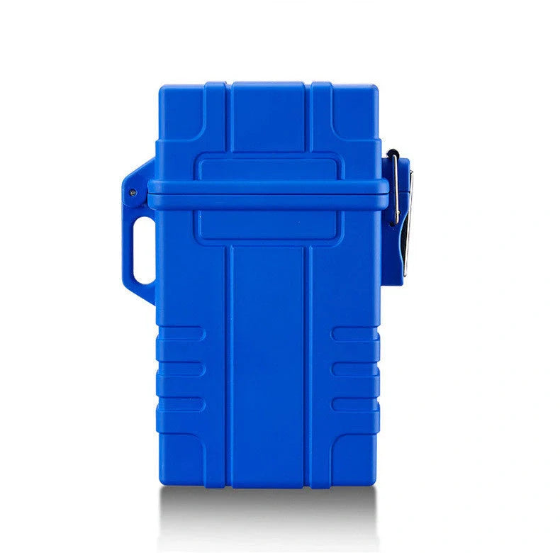 Outdoor portable sealed waterproof cigarette lighter in various colours