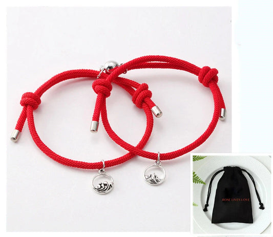 Handcrafted Ancient Silver Love Bracelet for Couples - Adjustable design, premium materials, and timeless elegance inspired by British traditions