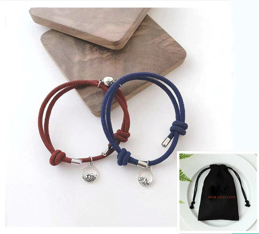 Handcrafted Ancient Silver Love Bracelet for Couples - Adjustable design, premium materials, and timeless elegance inspired by British traditions