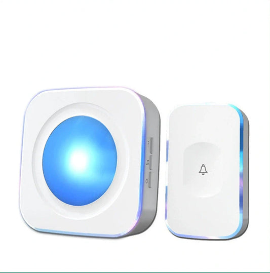 Wireless doorbell with waterproof transmitter and 36 ringtones