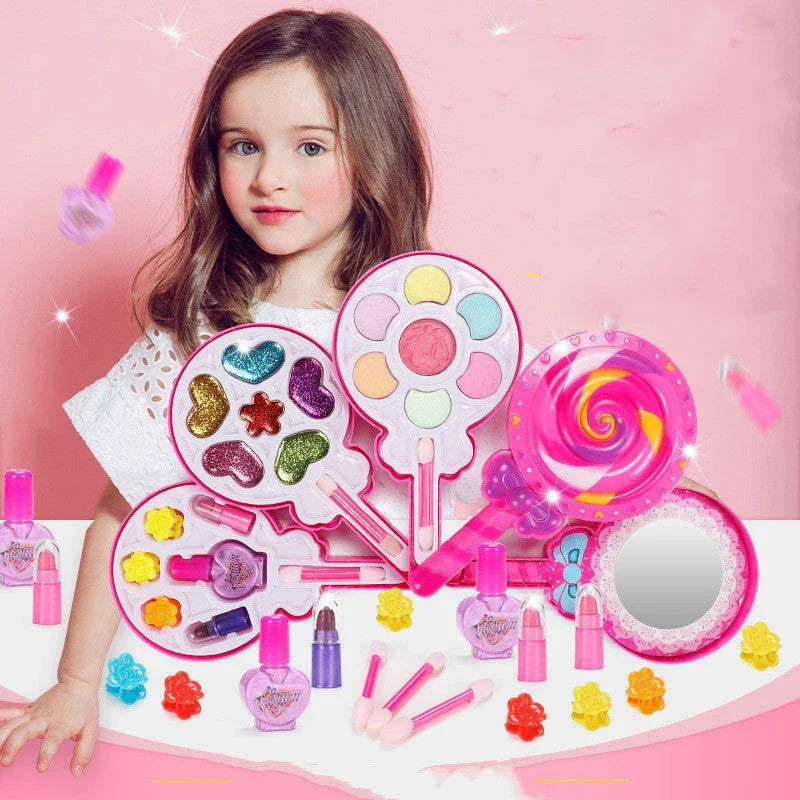 Kids' Washable Makeup Set with Vibrant Colours and Soft Textures for Imaginative Play