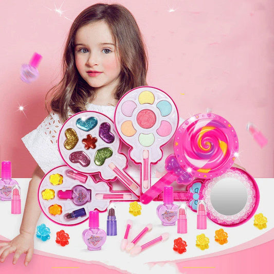 Kids' Washable Makeup Set with Vibrant Colours and Soft Textures for Imaginative Play