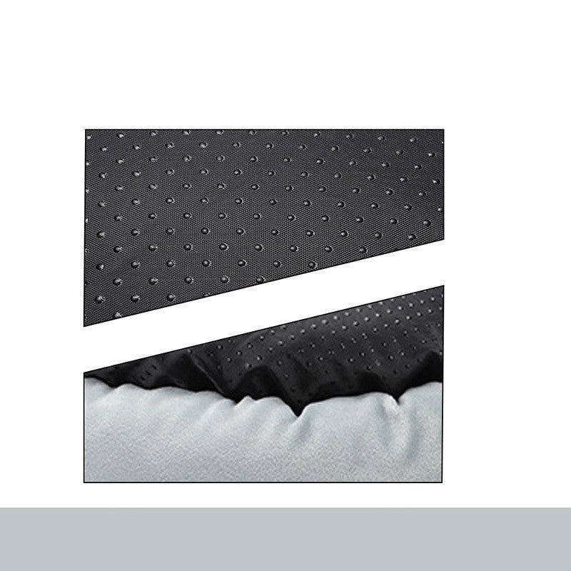 Cosy luxury indoor pet bed for cats and dogs, featuring soft vegan faux shag fur and deep crevices for burrowing comfort