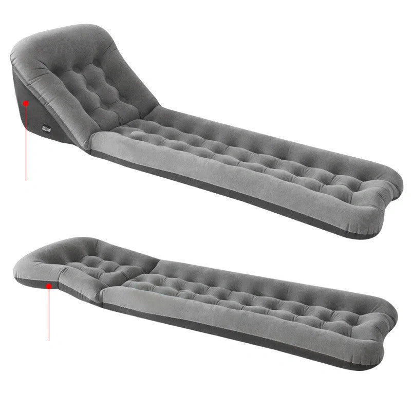 Automatic air mattress for camping with quick inflation feature
