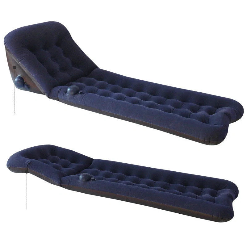 Automatic air mattress for camping with quick inflation feature