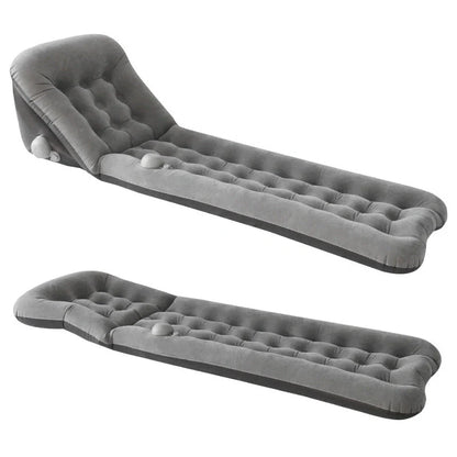 Automatic air mattress for camping with quick inflation feature