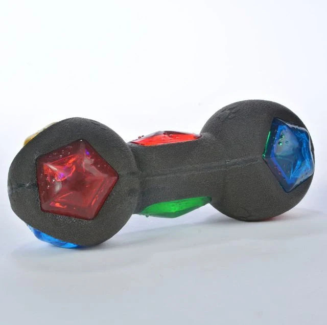 Dog Bite Resistant Ball Sound Bite Toy with luminous effects and sound features