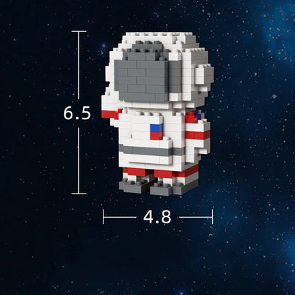 DIY Mini Astronaut Building Blocks for children, educational toy with 100-200 pieces