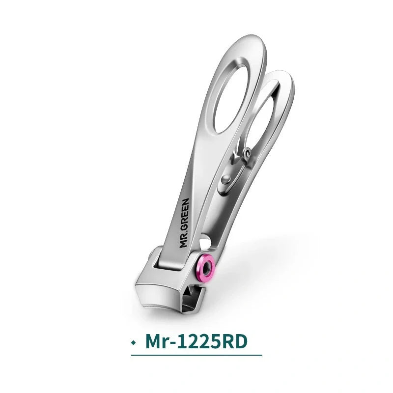 Stainless steel thick nail clippers for easy and precise toenail trimming